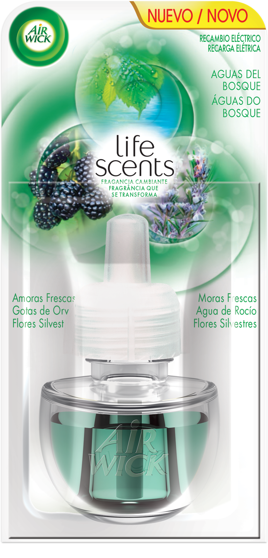 Air Wick® Ambientador Eléctrico (1514x2488), Png Download