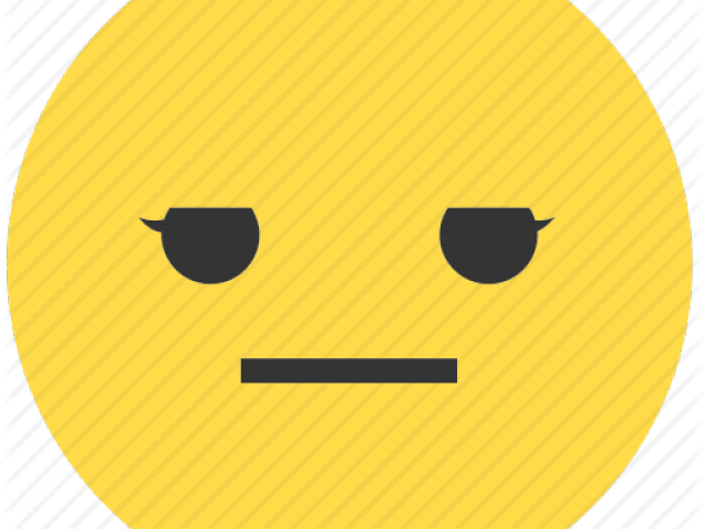 Annoyed Smiley (640x480), Png Download
