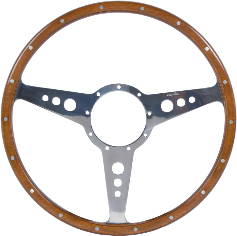 Mota Lita 15" Mahoghany Steering Wheel (800x800), Png Download