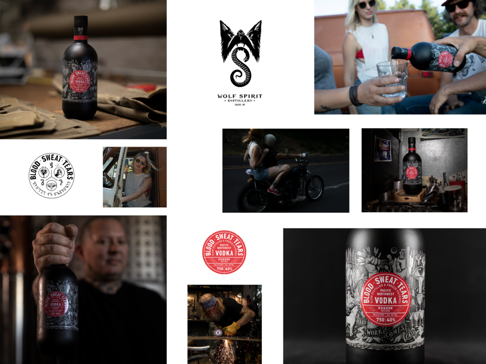 Bloodxsweatxtears Vodka Collage (1000x750), Png Download