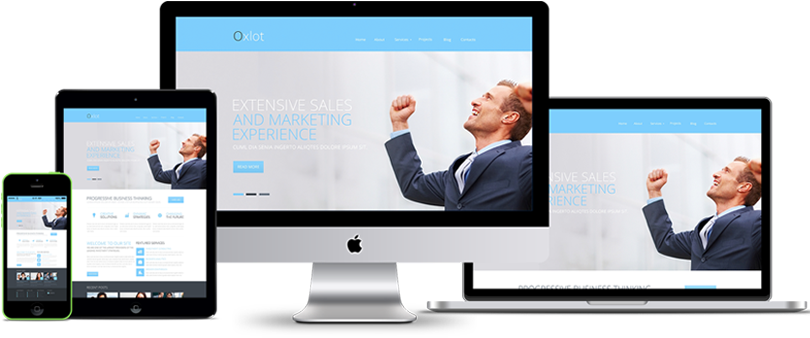 Kaizen Marketing Group Creates Fully Mobile Optimized, (825x382), Png Download