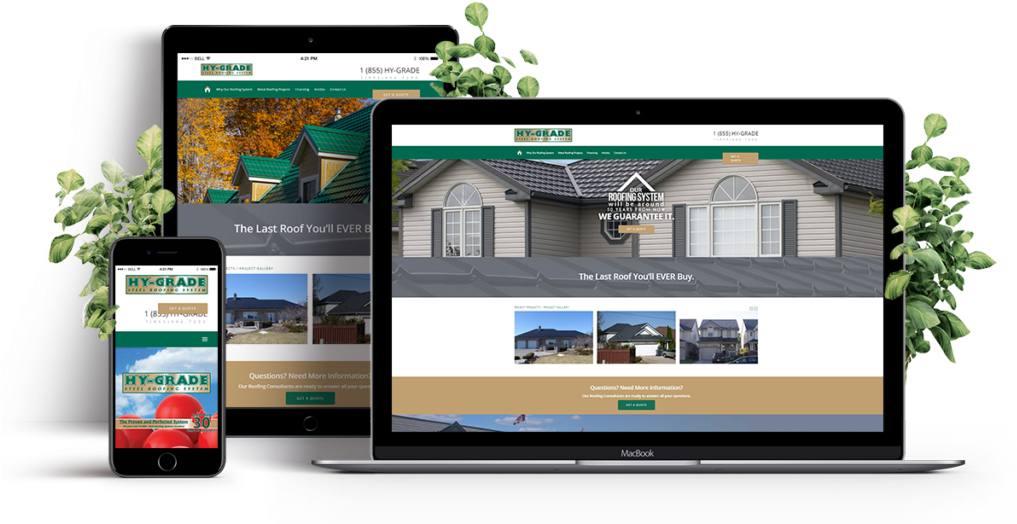 Custom Web Design For A Business That Wants To Stand (1024x546), Png Download