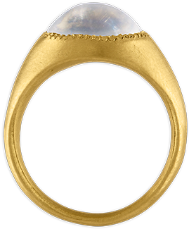 2 Moonstone Roz Ring (800x800), Png Download