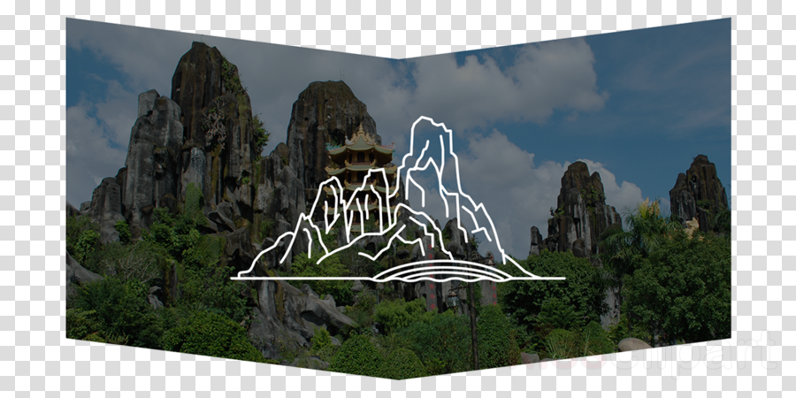 Ngu Hanh Clipart Marble Mountains Ba Na Hills Hội An (900x450), Png Download