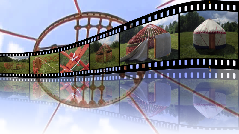 Video About Building A Yurt (798x449), Png Download