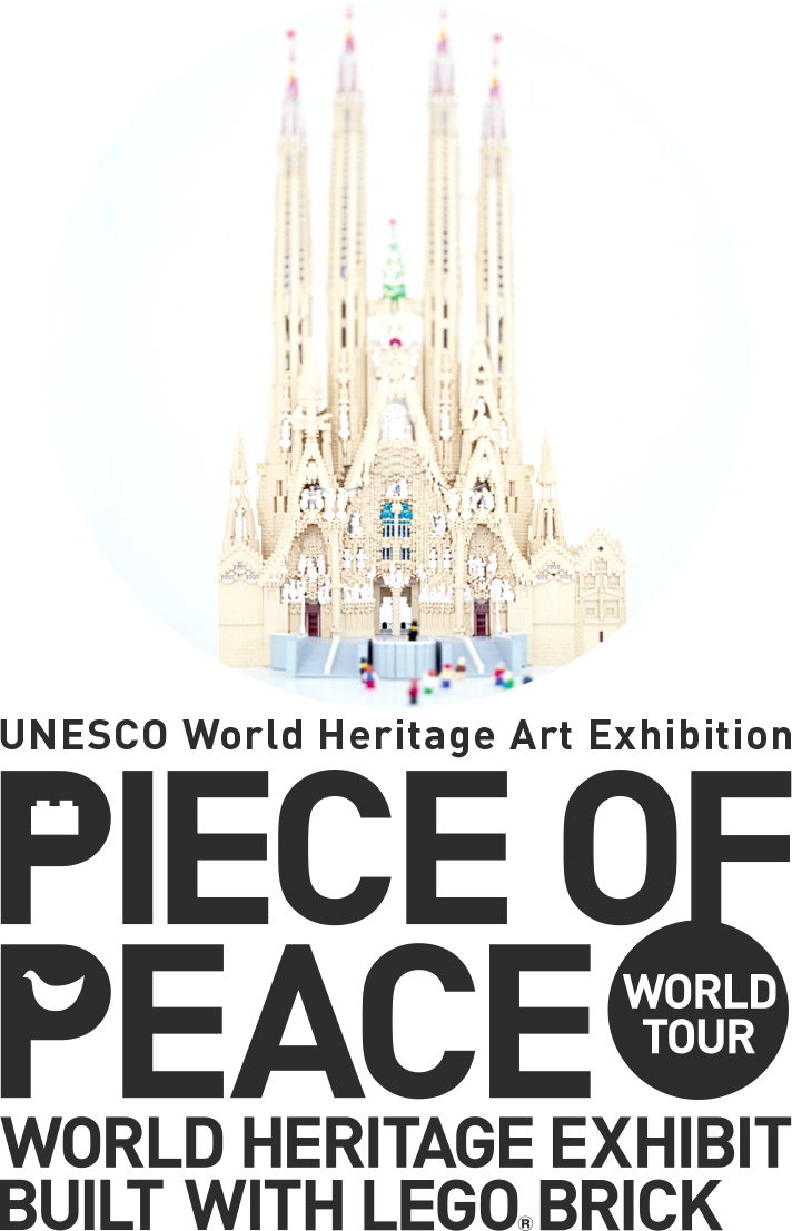 Piece Of Peace World Heritage Exhibit Built With Lego®brick (712x1107), Png Download