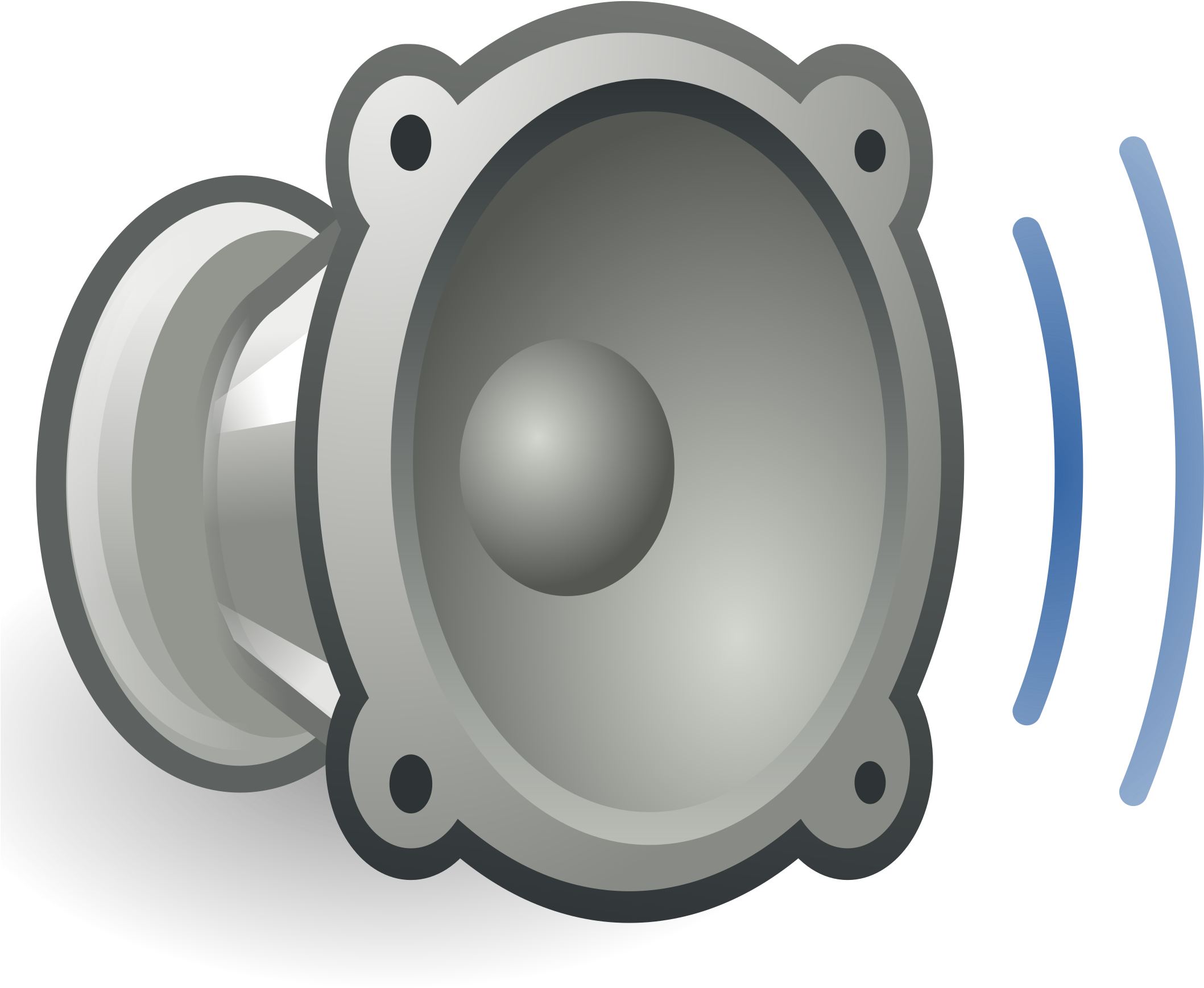 This Free Icons Png Design Of Tango Volume Medium (2400x2400), Png Download