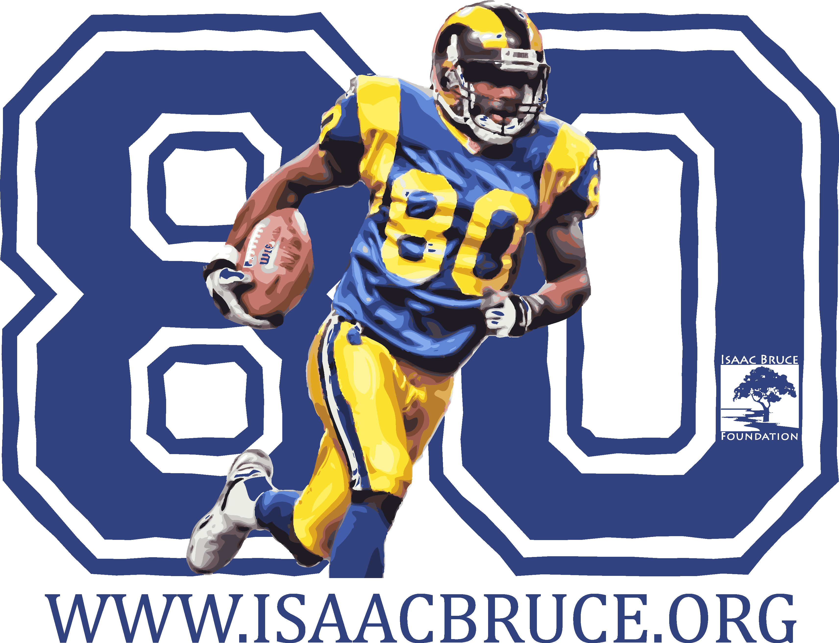 Join Former Rams' Wide Receiver Isaac Bruce For A Free (3424x2624), Png Download