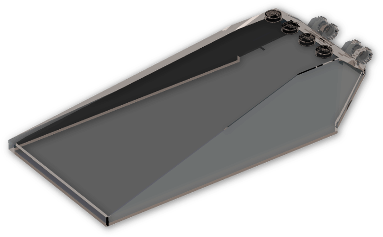 Windscreen 6 X 13 X 2 (800x600), Png Download