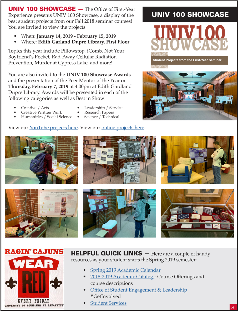 Univ 100 Showcase The Office Of First-year Experience (960x1242), Png Download