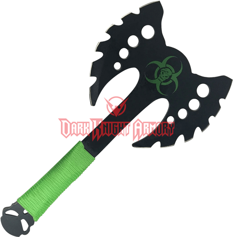 Sinister Double Edge Zombie Slayer Axe (817x817), Png Download