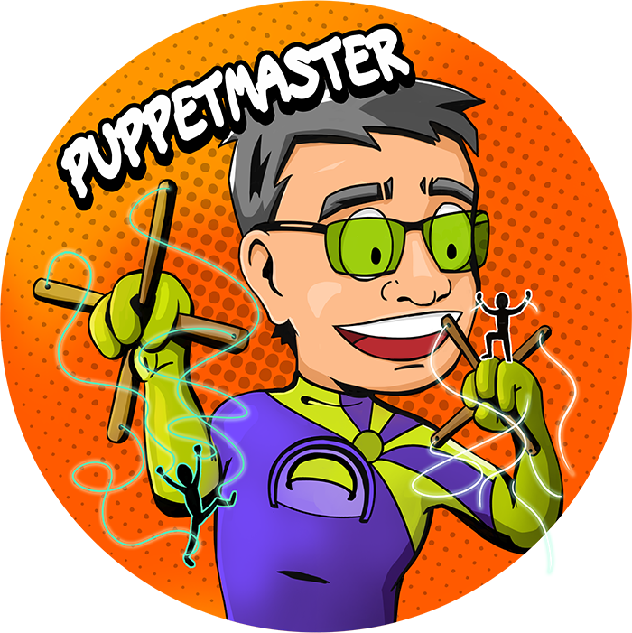 Wecamp Karikatuur Puppetmaster (700x701), Png Download