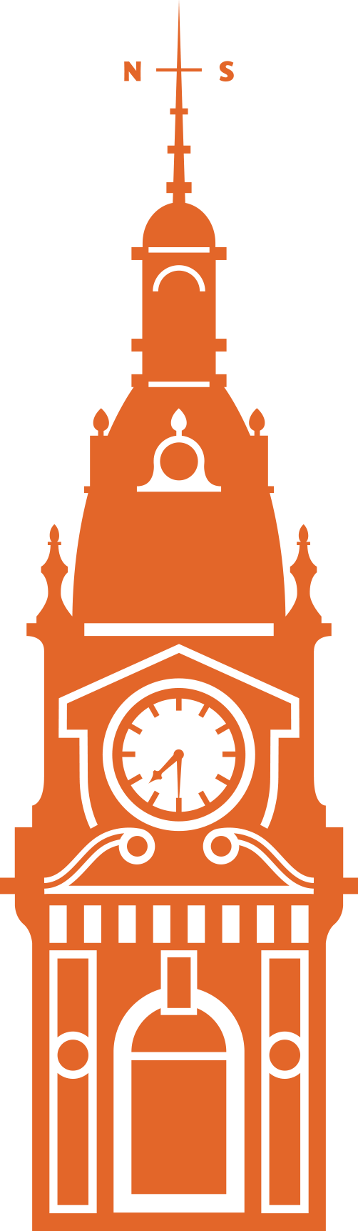 Clock-tower (502x1723), Png Download