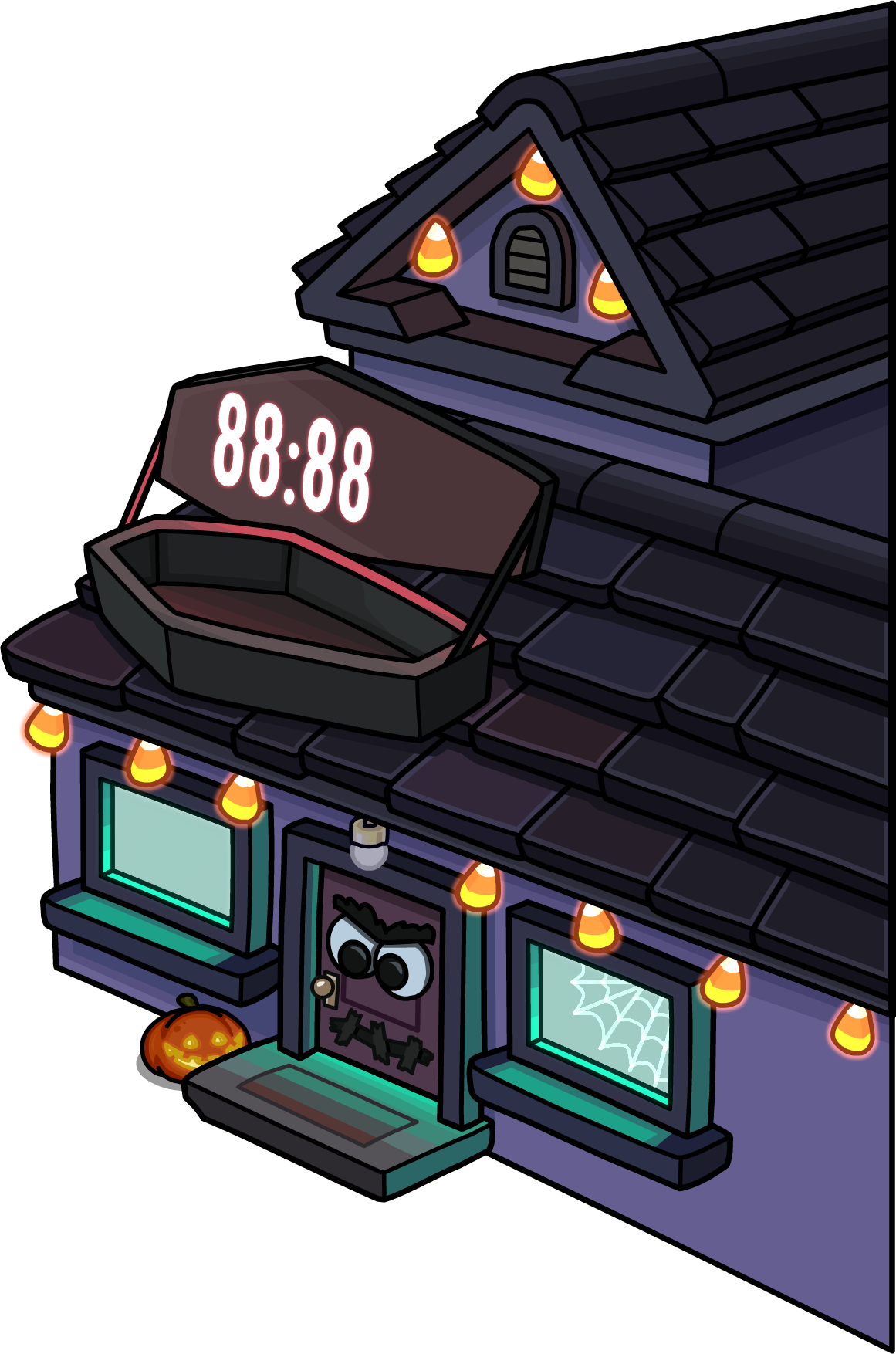 Clock Tower Halloween 2013 (1161x1754), Png Download