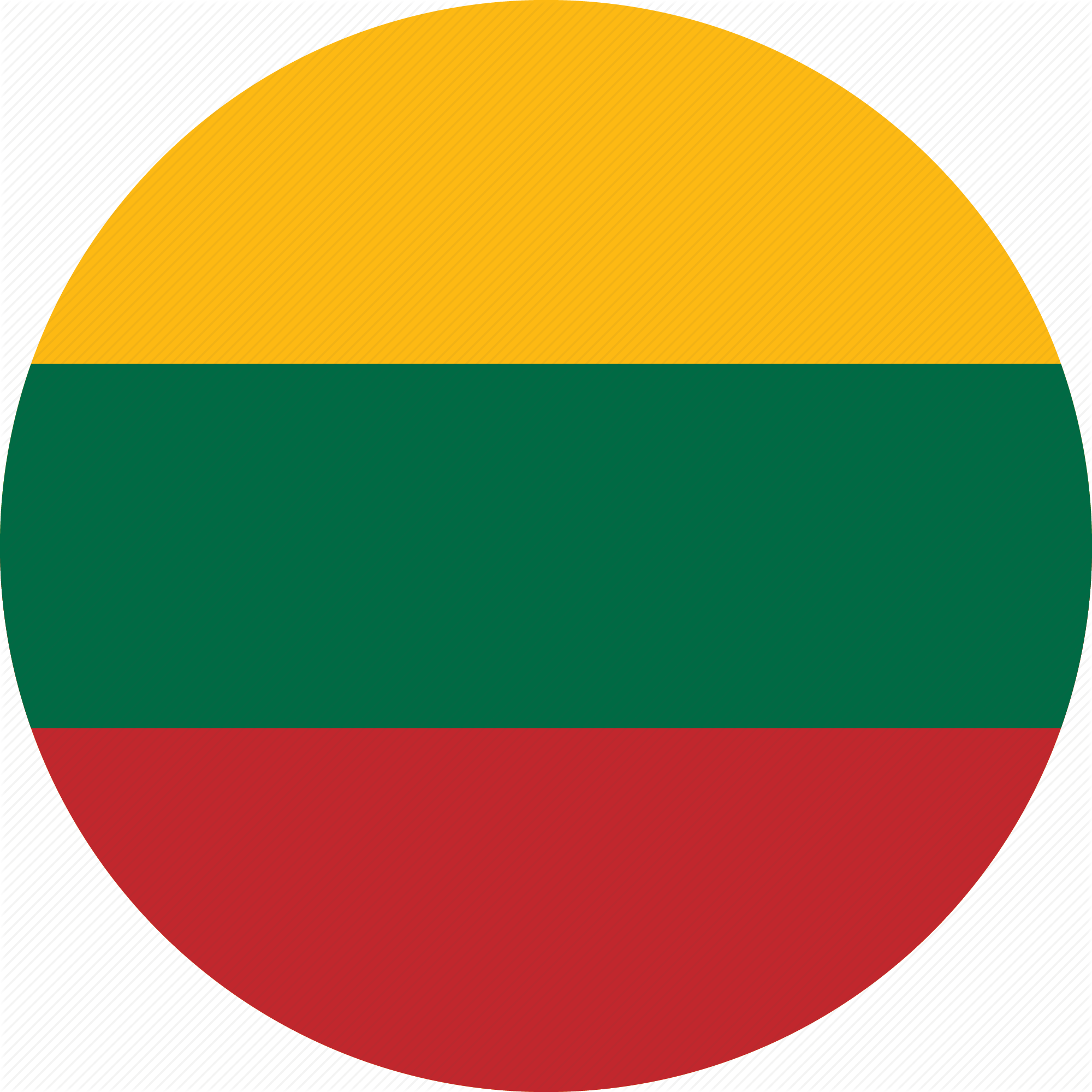 Lithuania Flag Clipart Png (2000x2000), Png Download