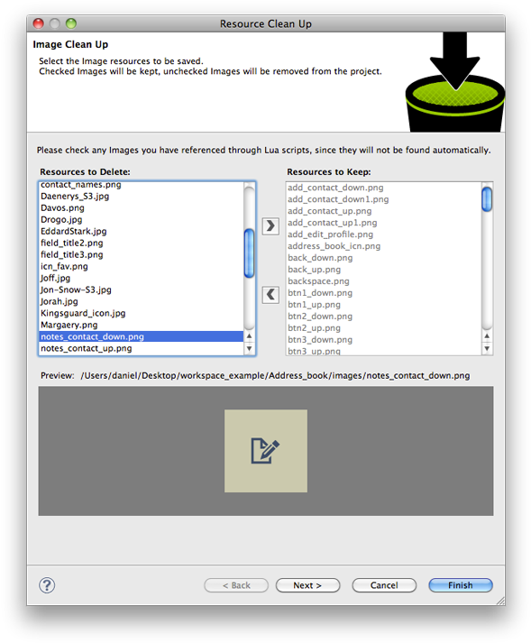 The Resource Clean Up Wizard Is Used To Remove Resources (600x724), Png Download