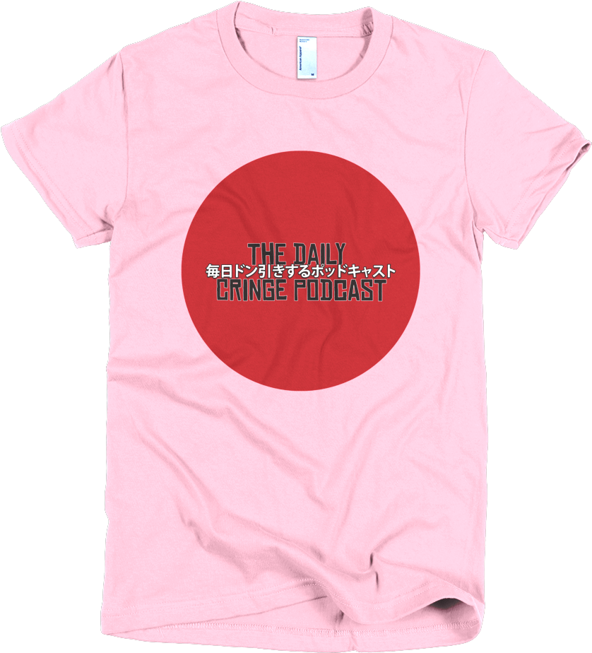 Women's Daily Cringe Podcast American Apparel Tee (1000x1000), Png Download