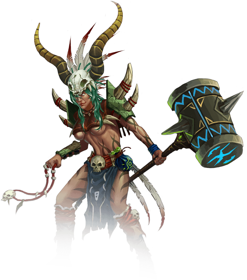 Shaman Png (1341x974), Png Download