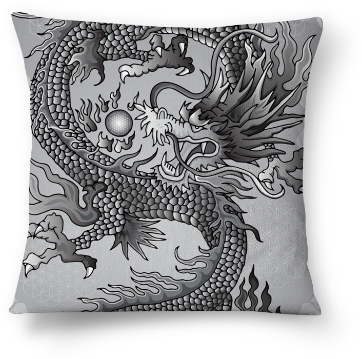 Almofada Silver Dragon De Mtyna (800x800), Png Download