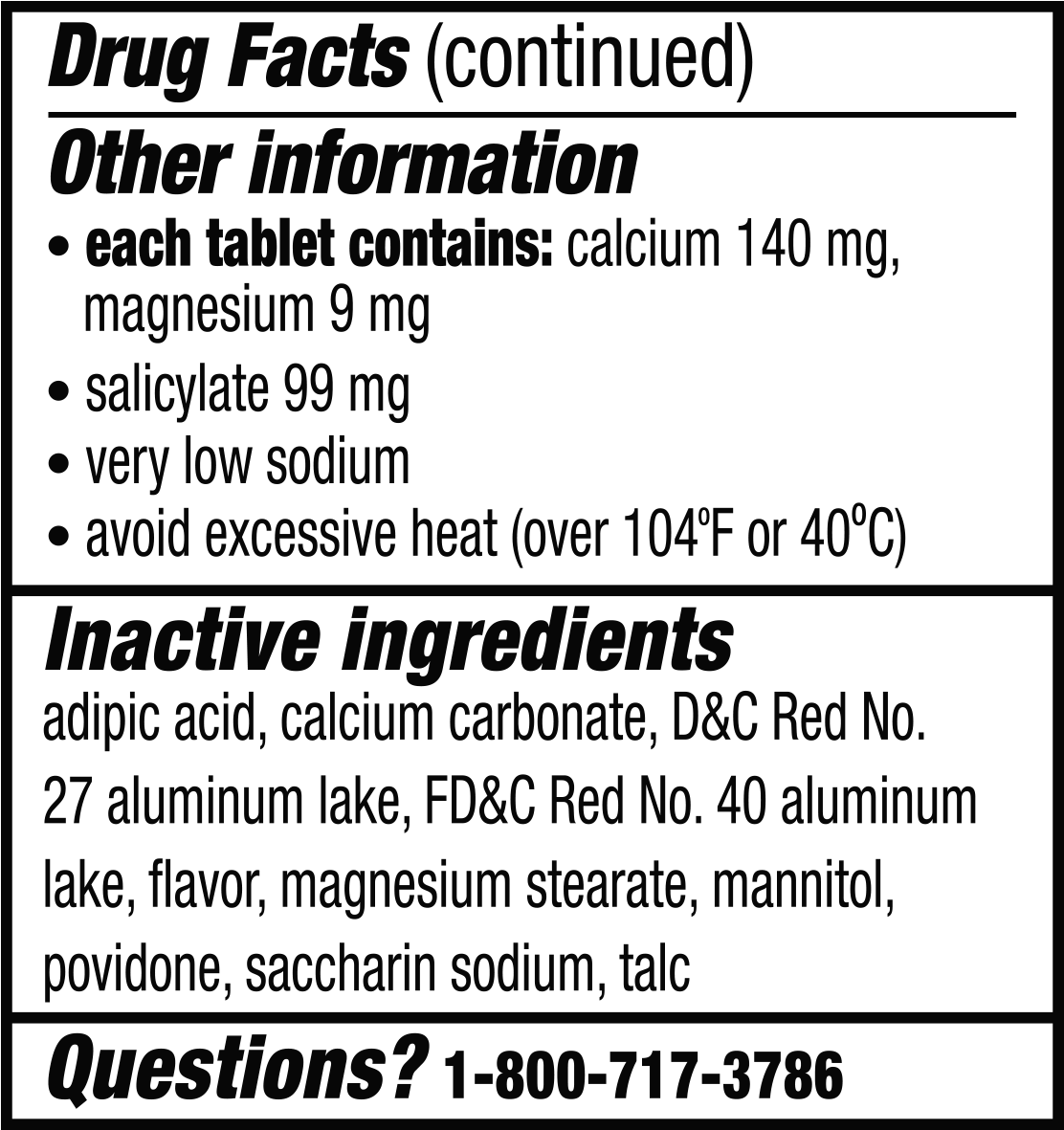 Pepto-bismol Cherry Chewable Tablets (1320x1320), Png Download