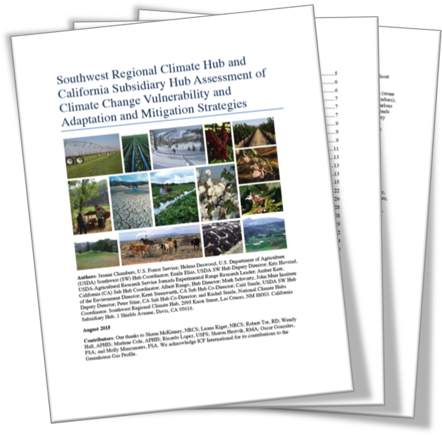 Southwest Regional Climate Hub And California Subsidiary (674x647), Png Download