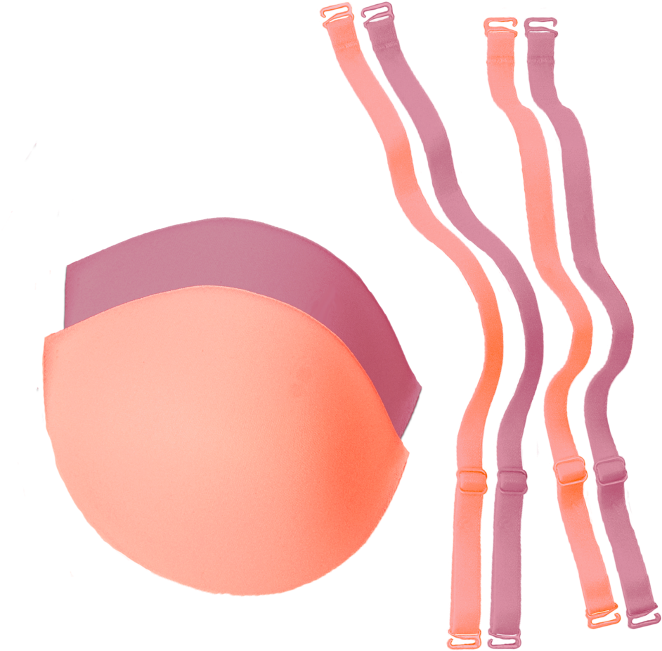 Colorfils® Set In Georgia Peach/dusty Rose (1011x1024), Png Download