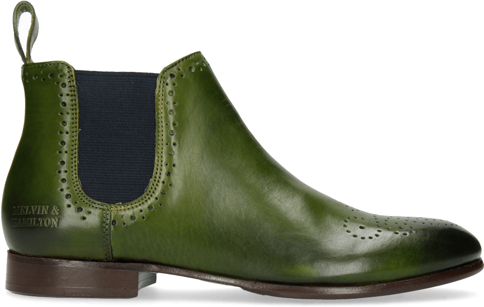Sally - Ankle Boots - Ultra Green (1024x1024), Png Download