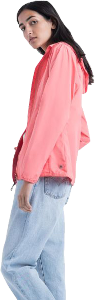 Herschel Women's Wind Jacket Georgia Peach (960x960), Png Download