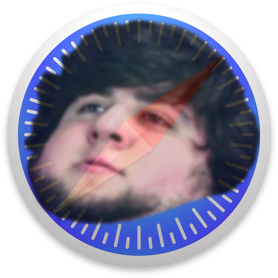 Jon Jafari If He Became One With Safari (1024x1024), Png Download