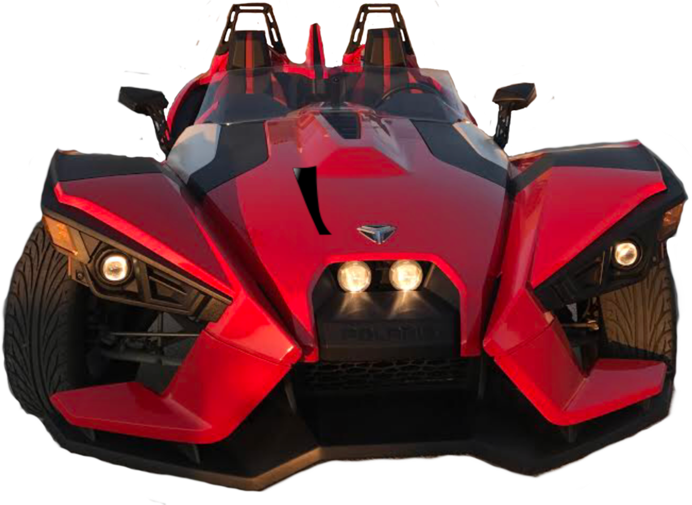 Polaris Slingshot Slr Roulette Red (1500x1000), Png Download