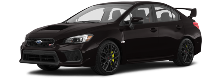 Subaru Wrx Sti Sti Sport-tech With Wing Spoiler (770x435), Png Download