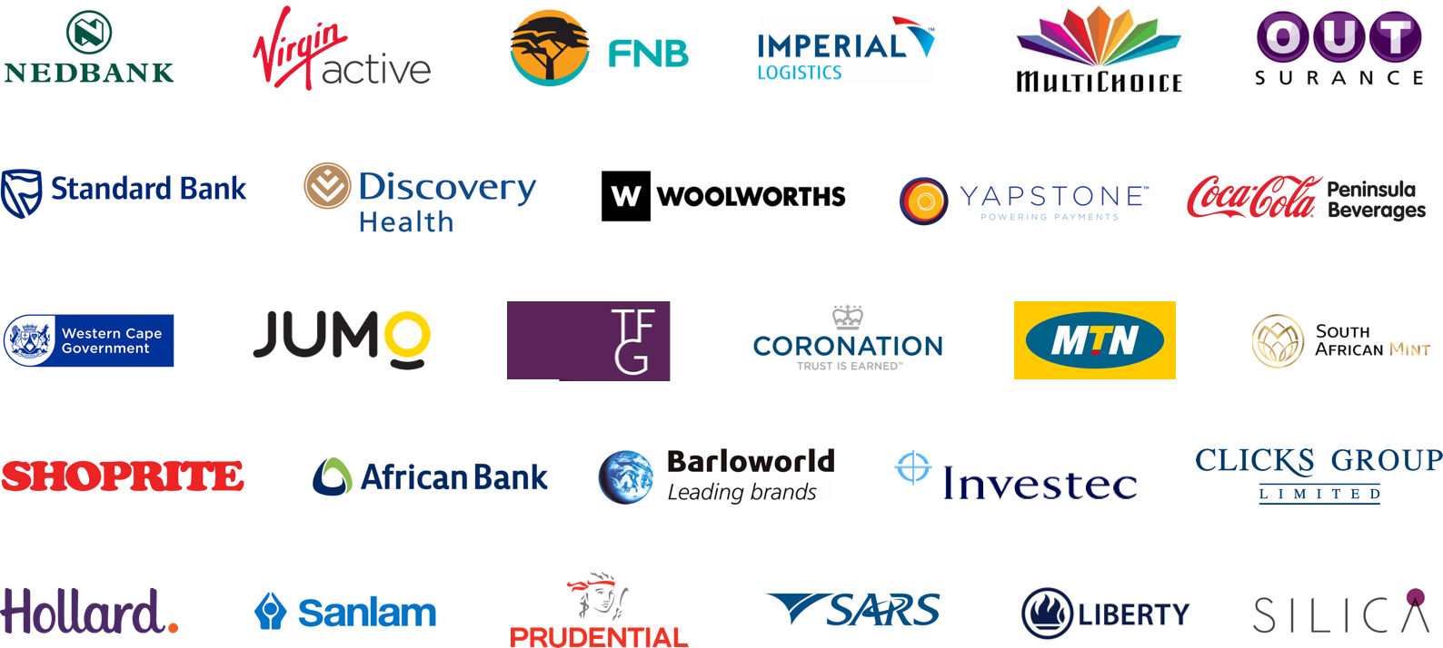 Trusted By Some Of South Africa's Most Popular Brands (1588x714), Png Download