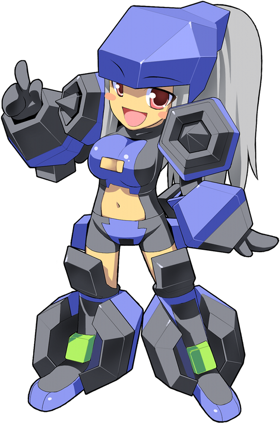 Mecha Jetter Girl 03 (900x900), Png Download
