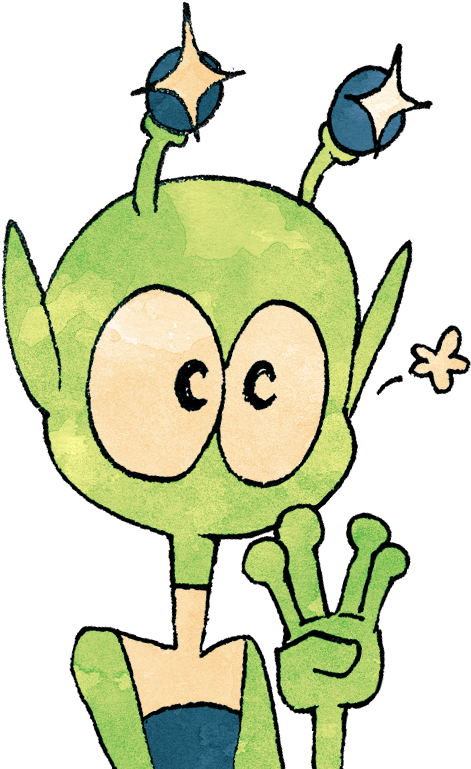 An Alien From The Moon Who Decided To Start Wearing (900x811), Png Download