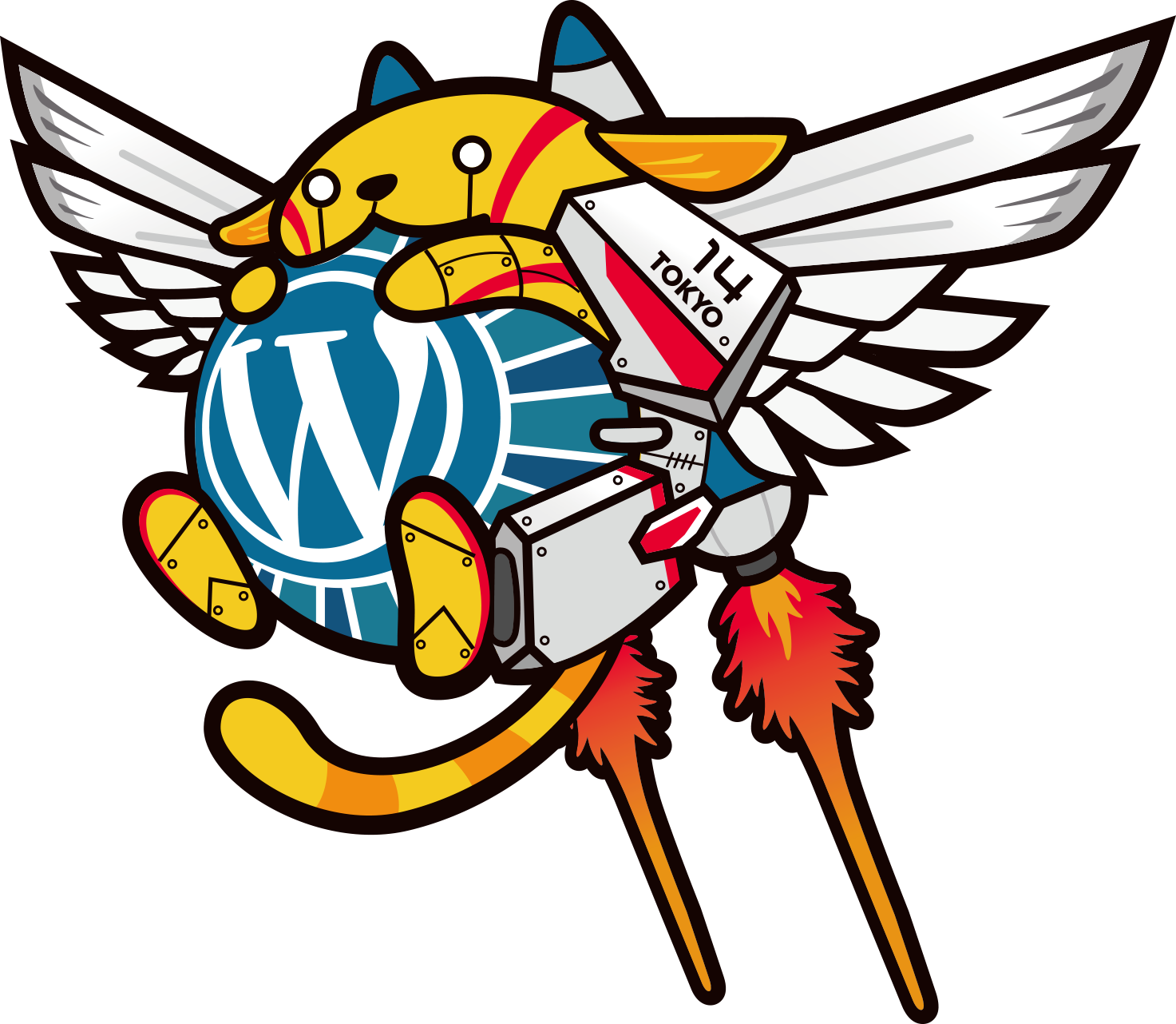 Mecha Wapuu (1473x1282), Png Download