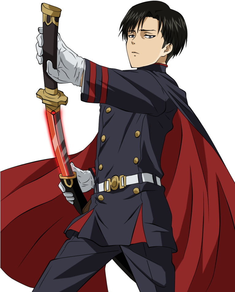 Owari No Seraph, Levi Ackerman, Shingeki No Kyojin, (767x1042), Png Download