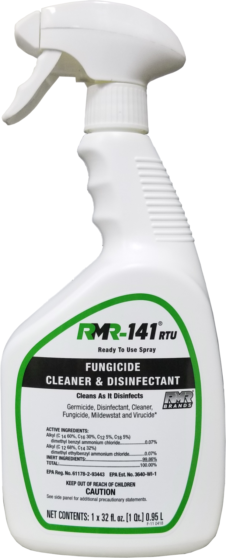Rmr-141 Rtu Mold Killer & Disinfectant (2000x2685), Png Download