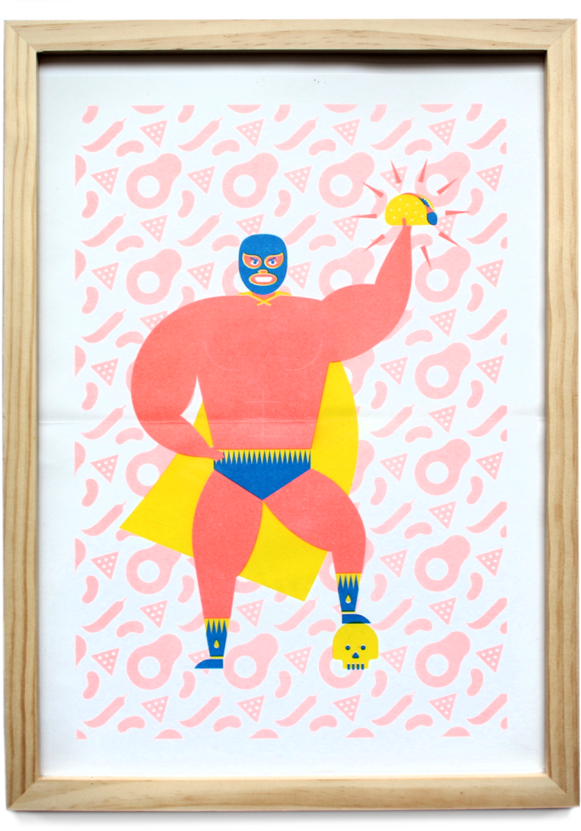 Tyrone Stoddart El Taco 01 (1000x1273), Png Download