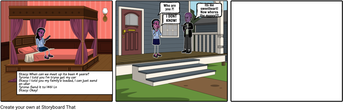 Stacy And Tyrone (1164x385), Png Download