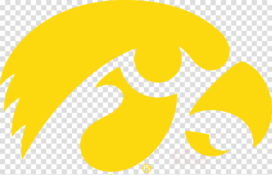 Iowa Hawkeyes Vector Clipart University Of Iowa Iowa (900x580), Png Download