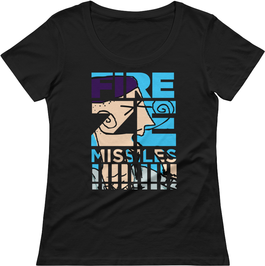 Fire Ze Missiles Tee (1000x1000), Png Download