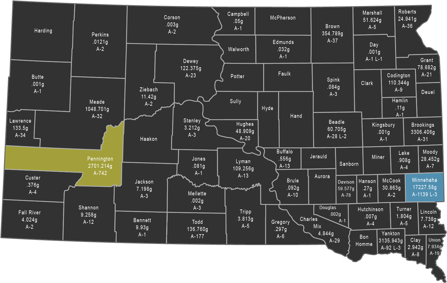 Sd Hidta Methamphetamine Case Information Reports (1600x1000), Png Download