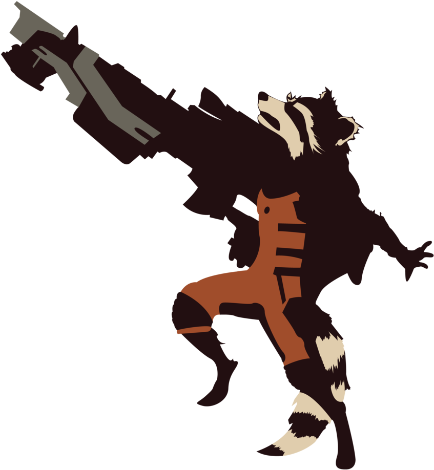 Rocket Raccoon (860x929), Png Download