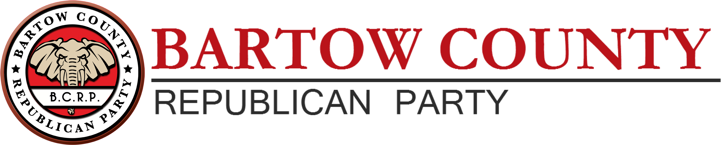 Bartow Gop (3200x800), Png Download
