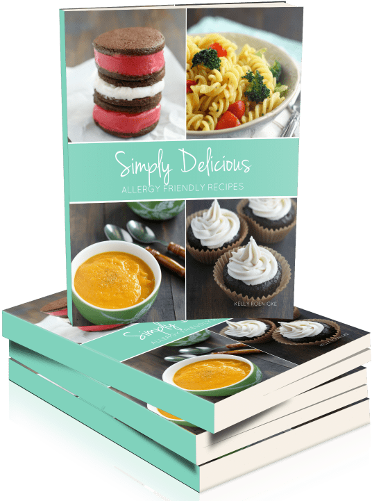 Simply Delicious Allergy Friendly Recipes Is A Print (600x746), Png Download