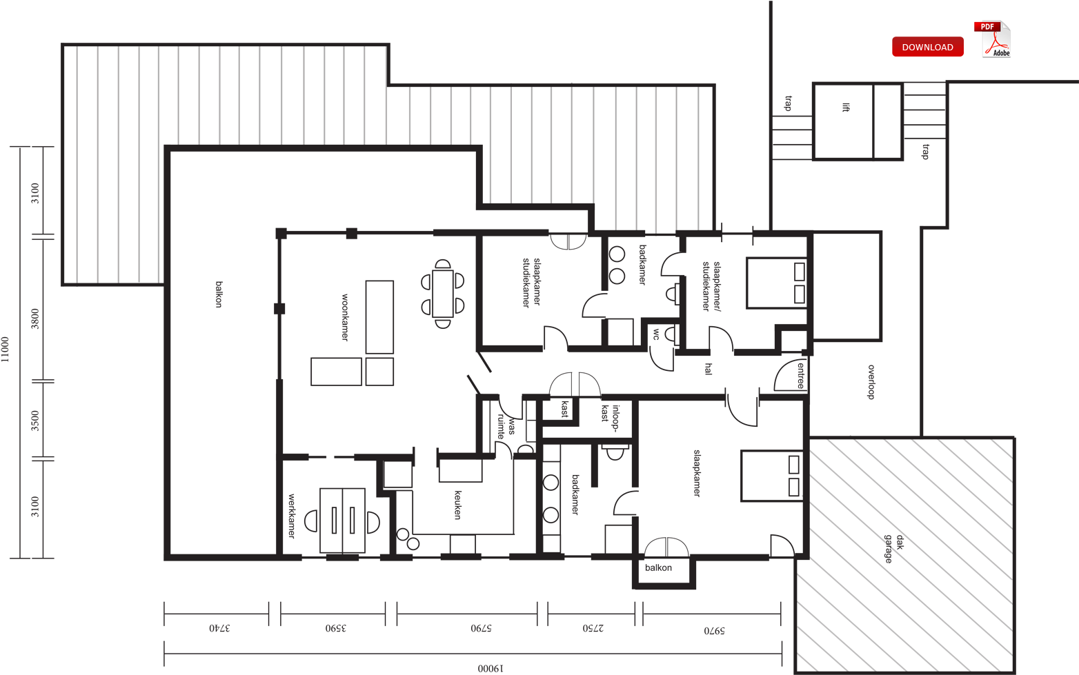 Floor Plan (1571x1000), Png Download