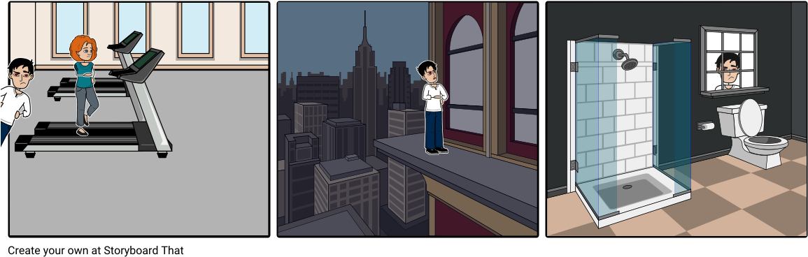 Creepy Guy Parody (1164x385), Png Download