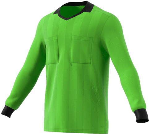 Adidas 18 Long Sleeve Referee Jersey (600x600), Png Download