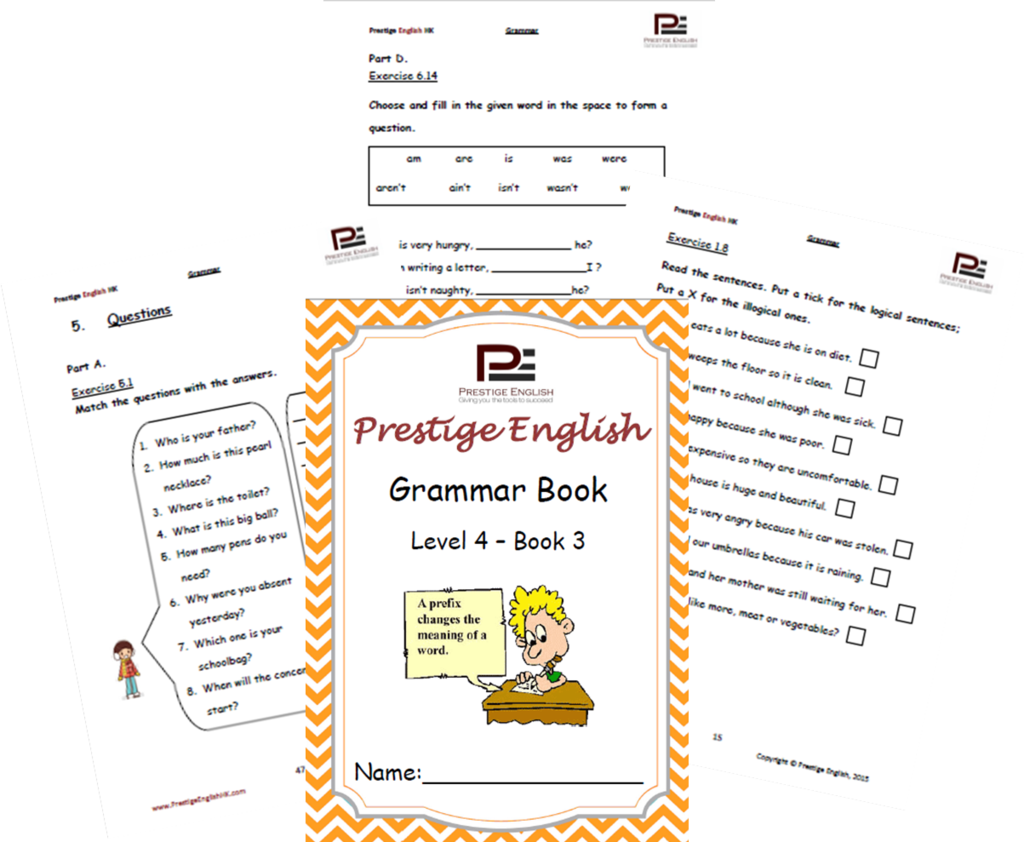 Free English Grammar Book Level 4 Book 3 Sample (1024x842), Png Download
