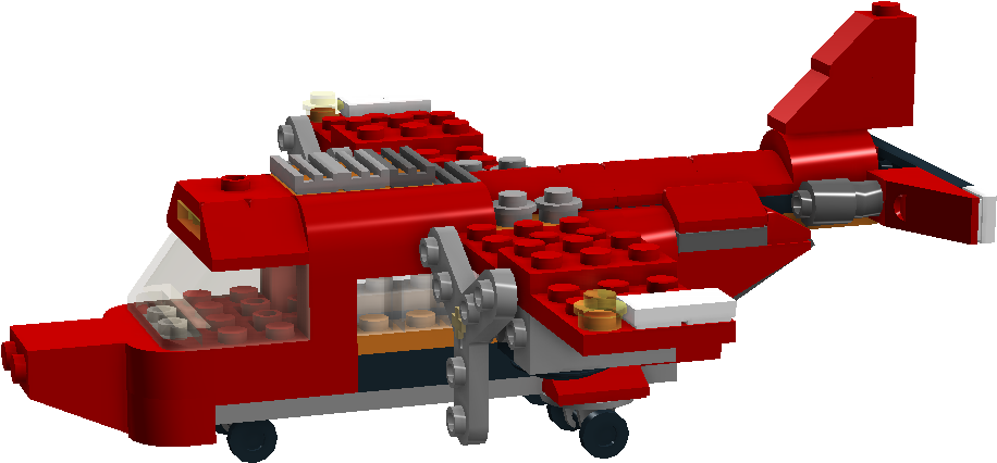 Redrotor Cargoplane Side (1366x607), Png Download